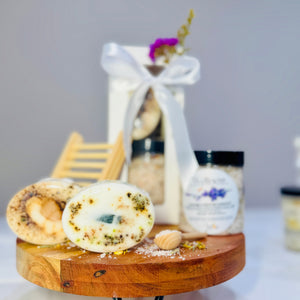 Bath Salts and Soaps Gift Box
