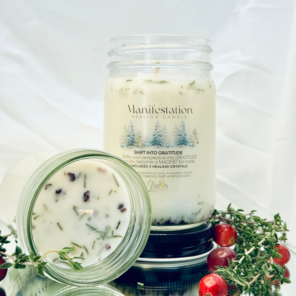 Manifestation Healing Candle