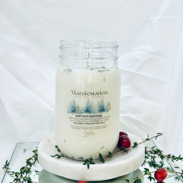 Manifestation Healing Candle